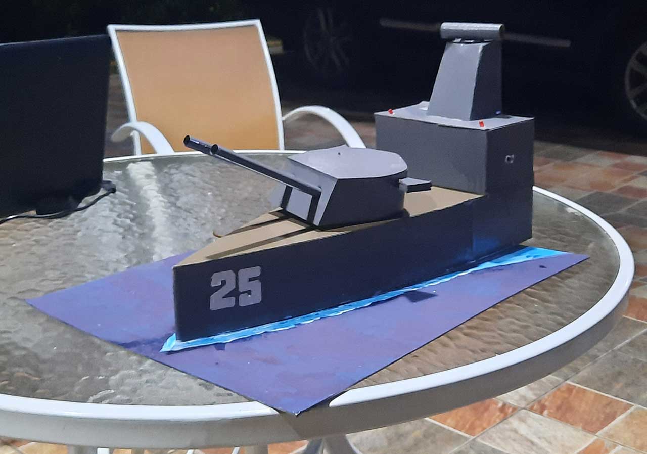 Warship BB-25